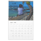 Sunset Calendar Kalender (Mar 2027)