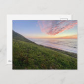 Sunset California Coast Briefkaart (Voorkant / Achterkant)