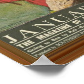 Sunset California Cowboy Magazine Hoesje Poster (Hoek)