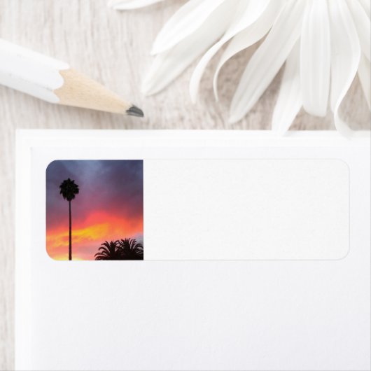 Sunset California Etiket (Insitu)