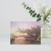 Sunset, Camargue Briefkaart (Staand voorkant)