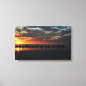 Sunset Camel Ride, Broome, Australië - Canvas (Voorkant)
