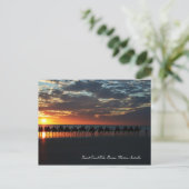 Sunset Camel Ride, Broome, Western Australië Briefkaart (Staand voorkant)
