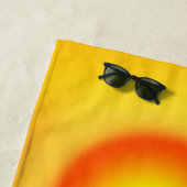 Sunset Camel Strandlaken (In situ)