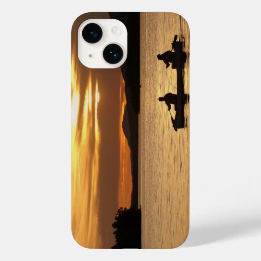 Sunset Canoe Case-Mate iPhone Case (Achterkant)