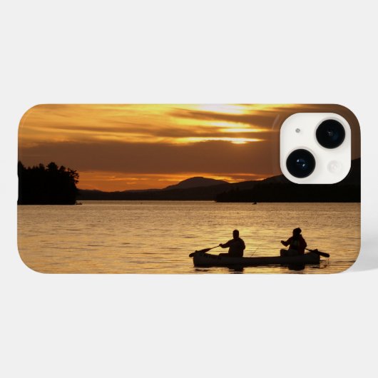 Sunset Canoe Case-Mate iPhone Case (Achterkant (horizontaal))