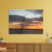 Sunset Canvas 33,70 x 24 inch Afdruk (Insitu (Woonkamer))