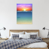Sunset Canvas Afdruk (Insitu (Slaapkamer))