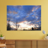 Sunset Canvas Afdruk (Insitu (Woonkamer))