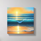 Sunset Canvas Afdruk (Voorkant)