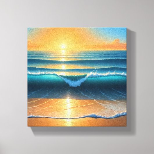 Sunset Canvas Afdruk (Voorkant)