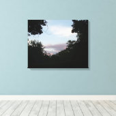 Sunset Canvas Afdruk (Insitu (Houten vloer))