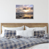 SUNSET CANVAS AFDRUK (Insitu (Slaapkamer))