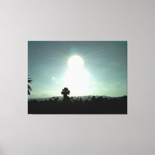 Sunset Canvas Afdruk (Voorkant)