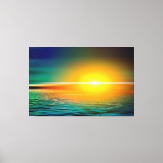 Sunset Canvas Afdruk (Voorkant)