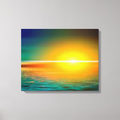 Sunset Canvas Afdruk (Voorkant)