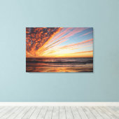 Sunset Canvas Afdruk (Insitu (Houten vloer))