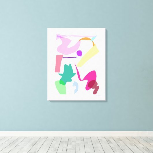 Sunset Canvas Afdruk (Insitu (Houten vloer))