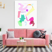 Sunset Canvas Afdruk (Insitu (Woonkamer))