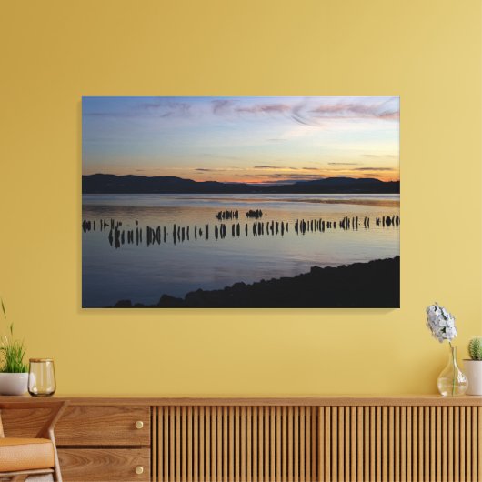 Sunset Canvas Afdruk (Insitu (Woonkamer))