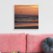 Sunset Canvas Afdruk (Insitu (Woonkamer))