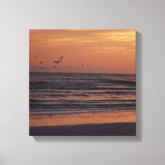 Sunset Canvas Afdruk (Voorkant)