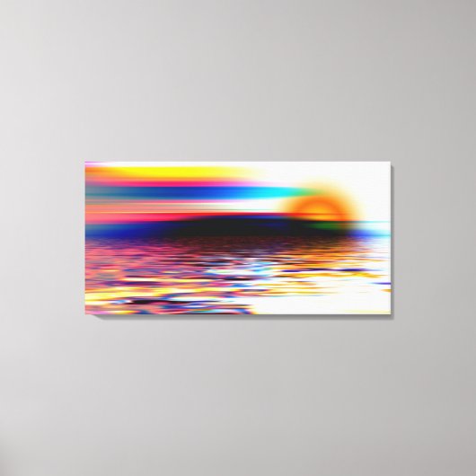 Sunset Canvas Afdruk (Voorkant)
