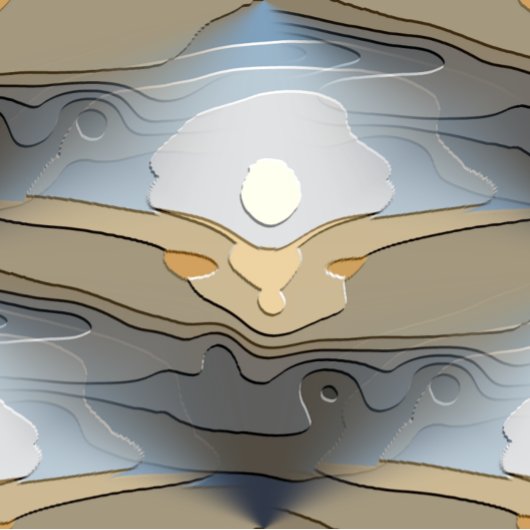 SUNSET CANVAS AFDRUK