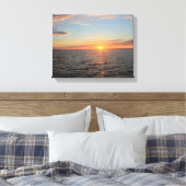Sunset Canvas Afdruk (Insitu (Slaapkamer))