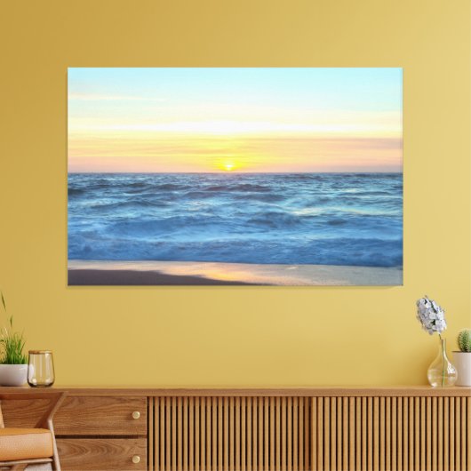 Sunset Canvas Afdruk (Insitu (Woonkamer))