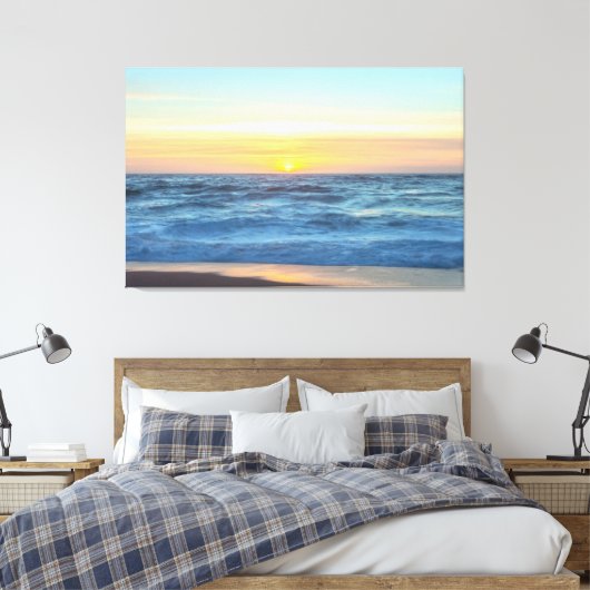 Sunset Canvas Afdruk (Insitu (Slaapkamer))