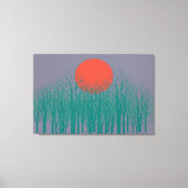 Sunset  canvas afdruk (Voorkant)