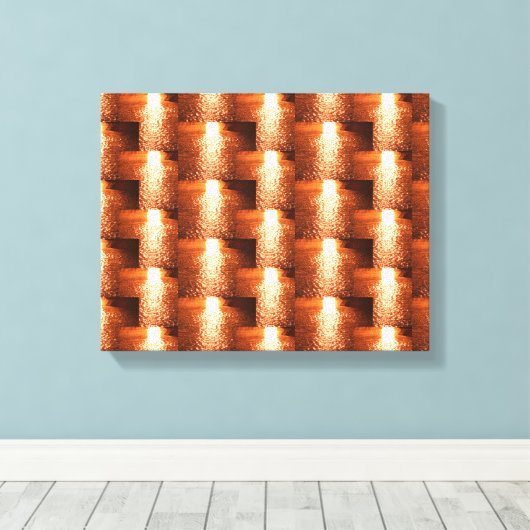 Sunset Canvas Afdruk (Insitu (Houten vloer))