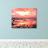 SUNSET CANVAS AFDRUK (Insitu (Houten vloer))