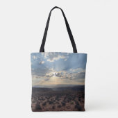 Sunset Canvas tas (Achterkant)