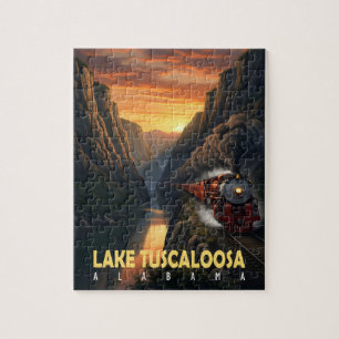Sunset Canyon – Lake Tuscaloosa, Alabama Legpuzzel