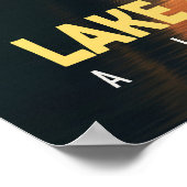 Sunset Canyon – Lake Tuscaloosa, Alabama Poster (Hoek)