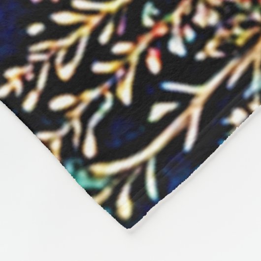  Sunset Canyon River Art Fleece Deken (Hoek)