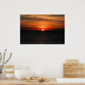 Sunset Cape May Sunset Beach Poster (Keuken)