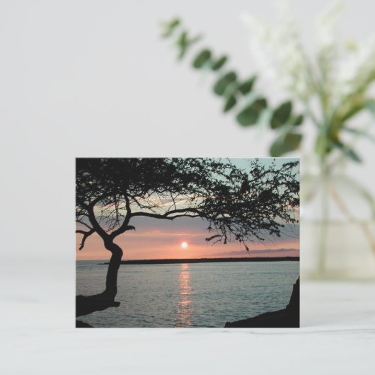 Sunset Carmel, Ca. Briefkaart (Staand voorkant)