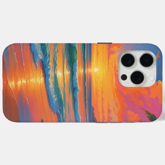 SUNSET Case-Mate iPhone CASE (Achterkant (horizontaal))