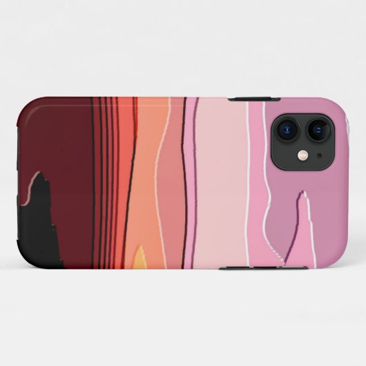 SUNSET Case-Mate iPhone CASE (Achterkant (horizontaal))