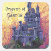 Sunset Castle Property Stickers (Voorkant)