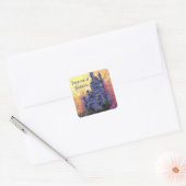 Sunset Castle Property Stickers (Envelop)