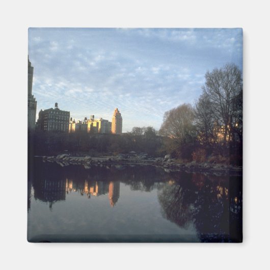 Sunset Central Park magneet (Voorkant)