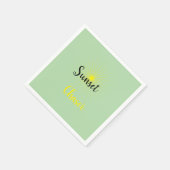 Sunset Chaser servet cocktail (Hoek)