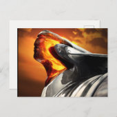 Sunset Chief Pontiac Chieftain Classic Car Briefkaart (Voorkant / Achterkant)