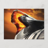 Sunset Chief Pontiac Chieftain Classic Car Briefkaart (Voorkant)