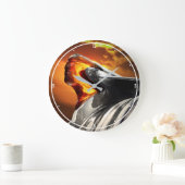 Sunset Chief Pontiac Chieftain Classic Car Grote Klok (Huis)