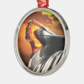 Sunset Chief Pontiac Chieftain Classic Car Metalen Ornament (Links)